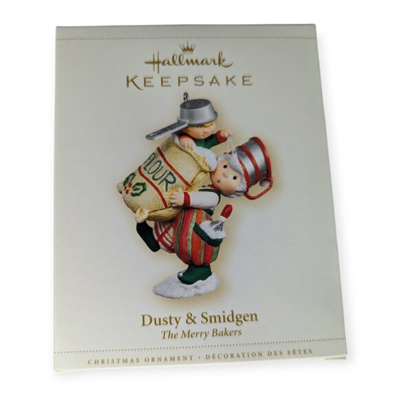 Hallmark Keepsake 2006 Dusty & Smidgen The Merry Bakers Christmas Ornament - Picture 1 of 11
